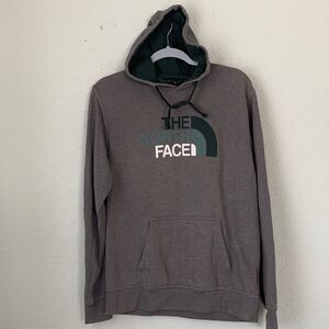 The North Face Men's Gray Hoodie Pockets Size M
